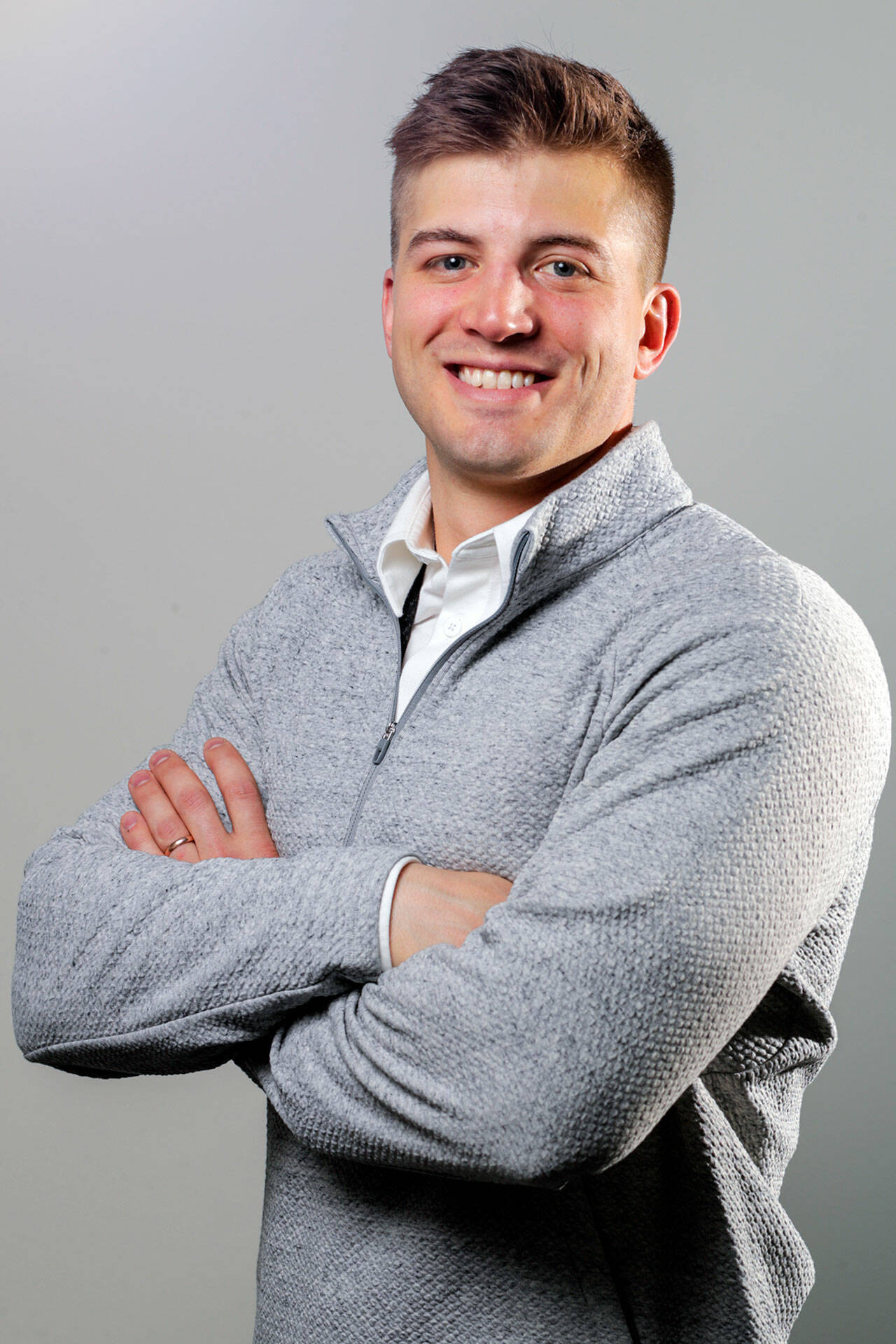 Chris Dingle, an aide to U.S. Rep. Rick Larsen, D-Everett. (Kevin Clark / The Herald)