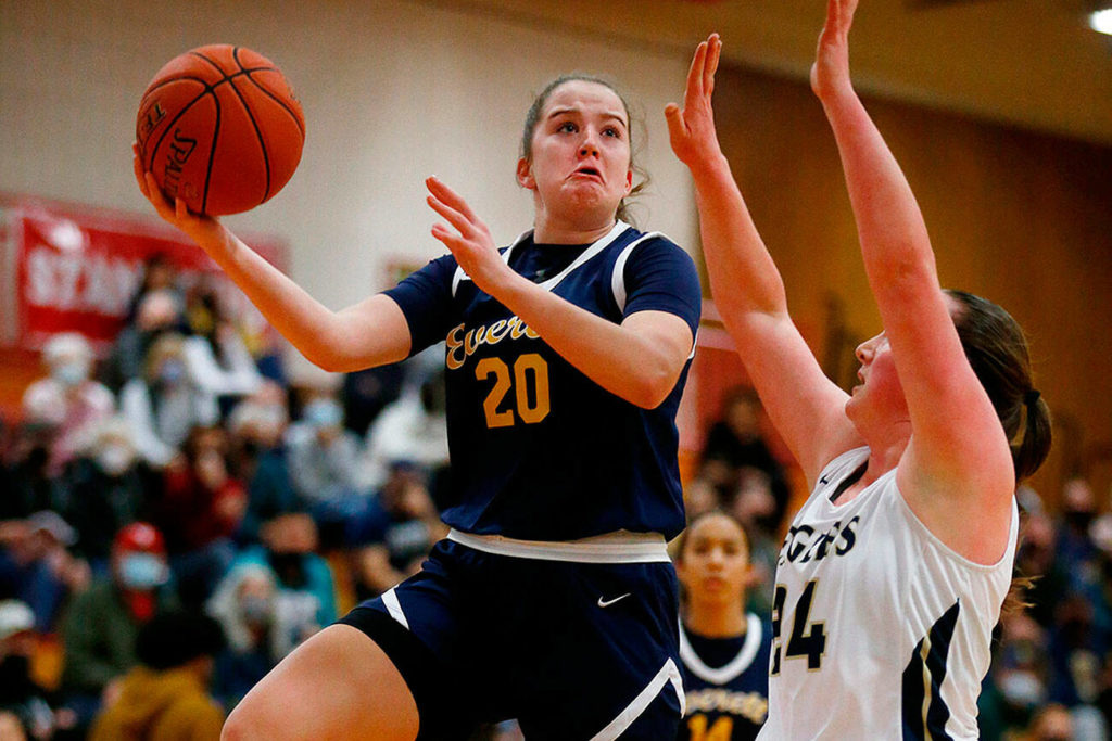 Everett senior Ella Sylvester (Ryan Berry / The Herald)
