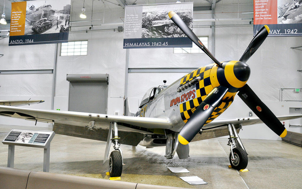 The Flying Heritage Collection of historic airplanes at Paine Field in Everett has reportedly been sold. (Snohomish County Tourism Bureau)
