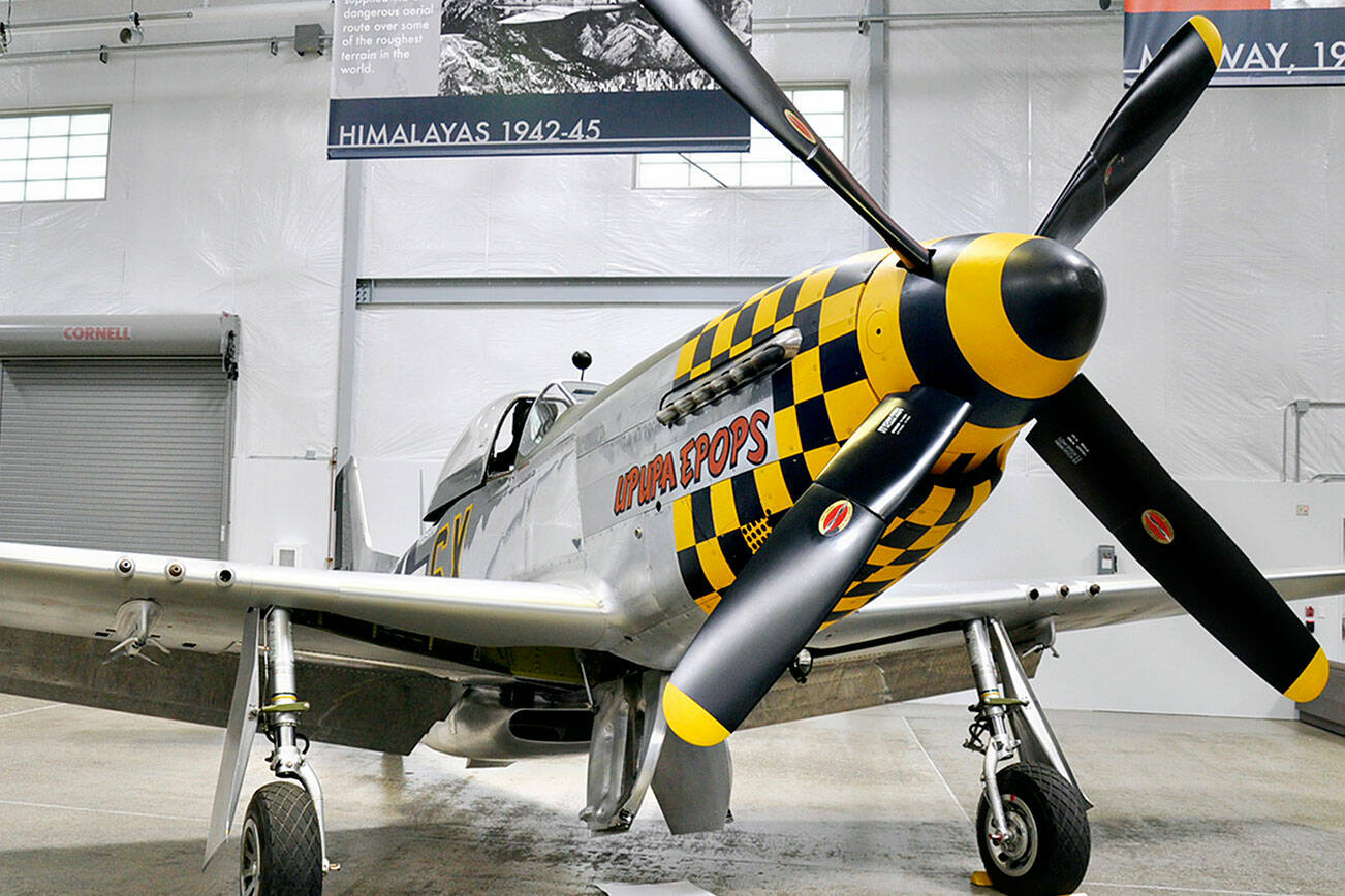 The Flying Heritage Collection of historic airplanes at Paine Field. (Snohomish County Tourism Bureau)