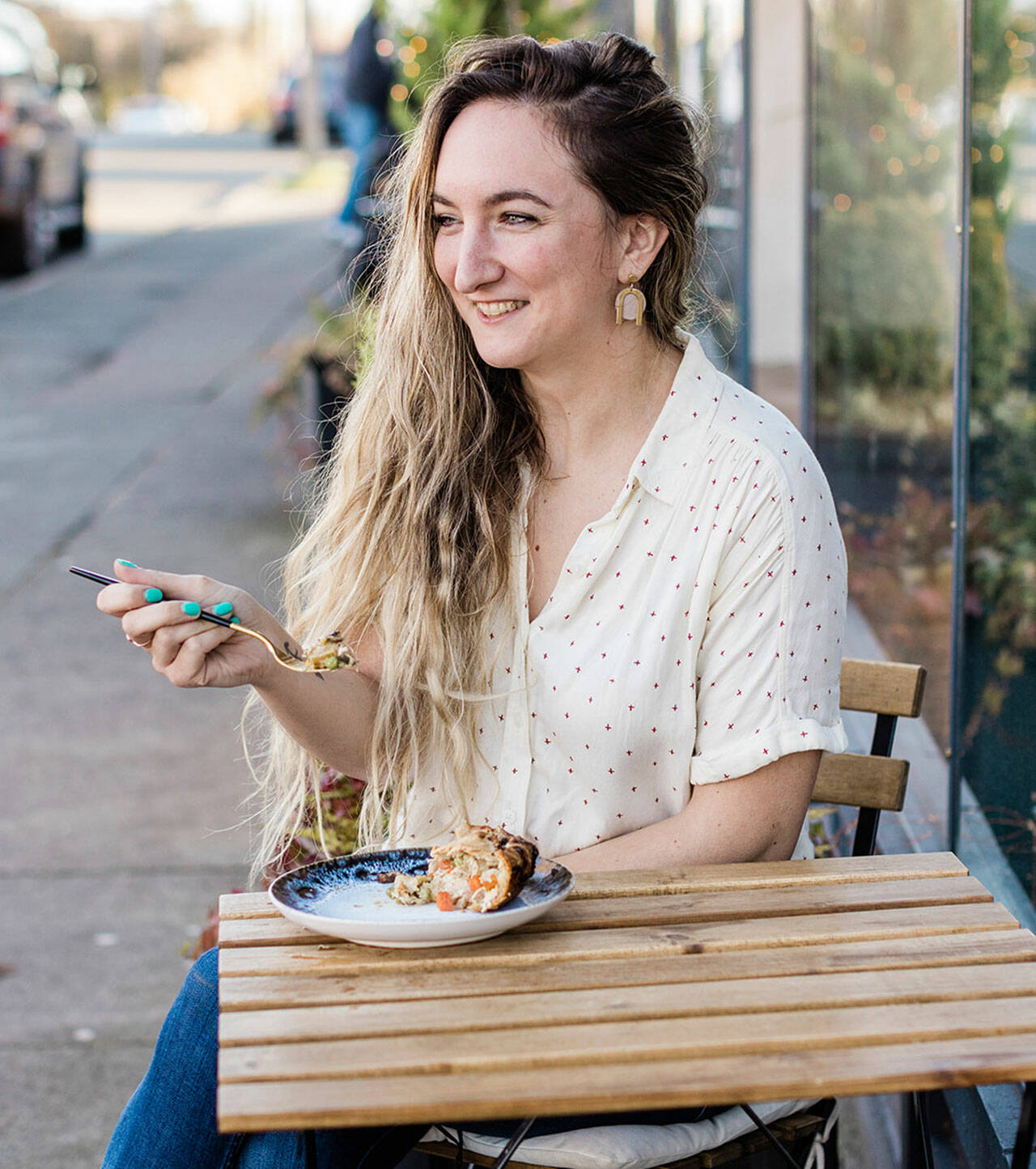 Lauren Anderson is the owner of Grain Artisan Bakery in Snohomish, a small business with 17 employees.