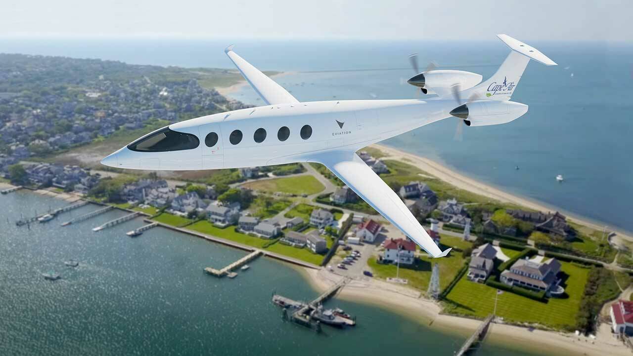 Massachusetts-based Cape Air plans to purchase 75 planes from Eviation Aircraft. (Eviation)