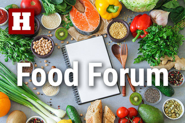 News logo for Food Forum. 20220418