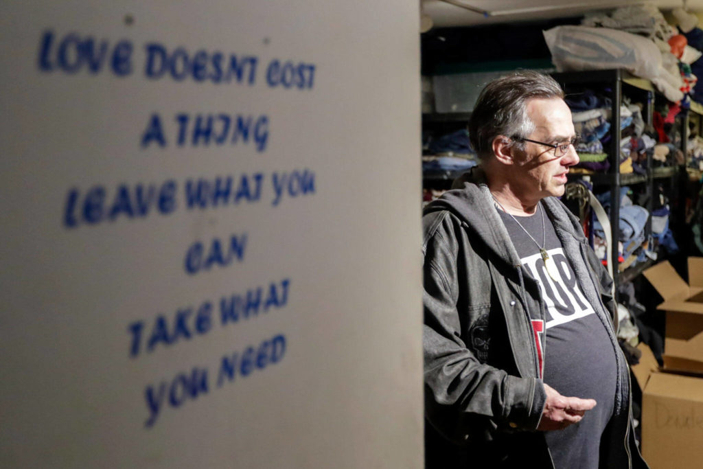 Jason Cockburn, who runs the Second Chance Foundation, is grappling with how to help kids who finds their way to his door. (Kevin Clark / The Herald)
