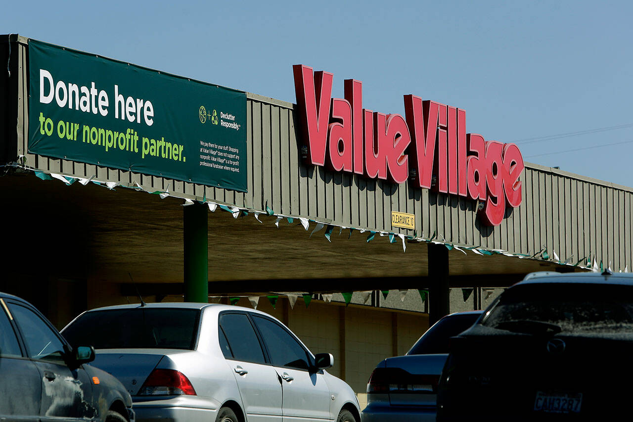 A Value Village in Spokane. TVI Inc., the Bellevue-based corporation that owns Value Village, has 14 stores across Washington. (Young Kwak / InvestigateWest)