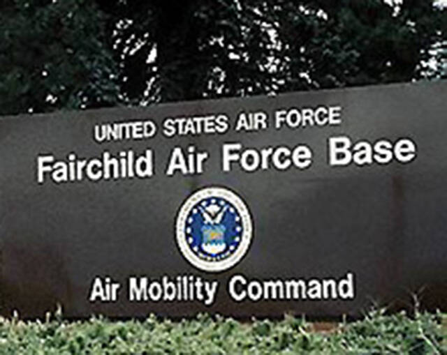 Fairchild Air Force Base near Spokane.