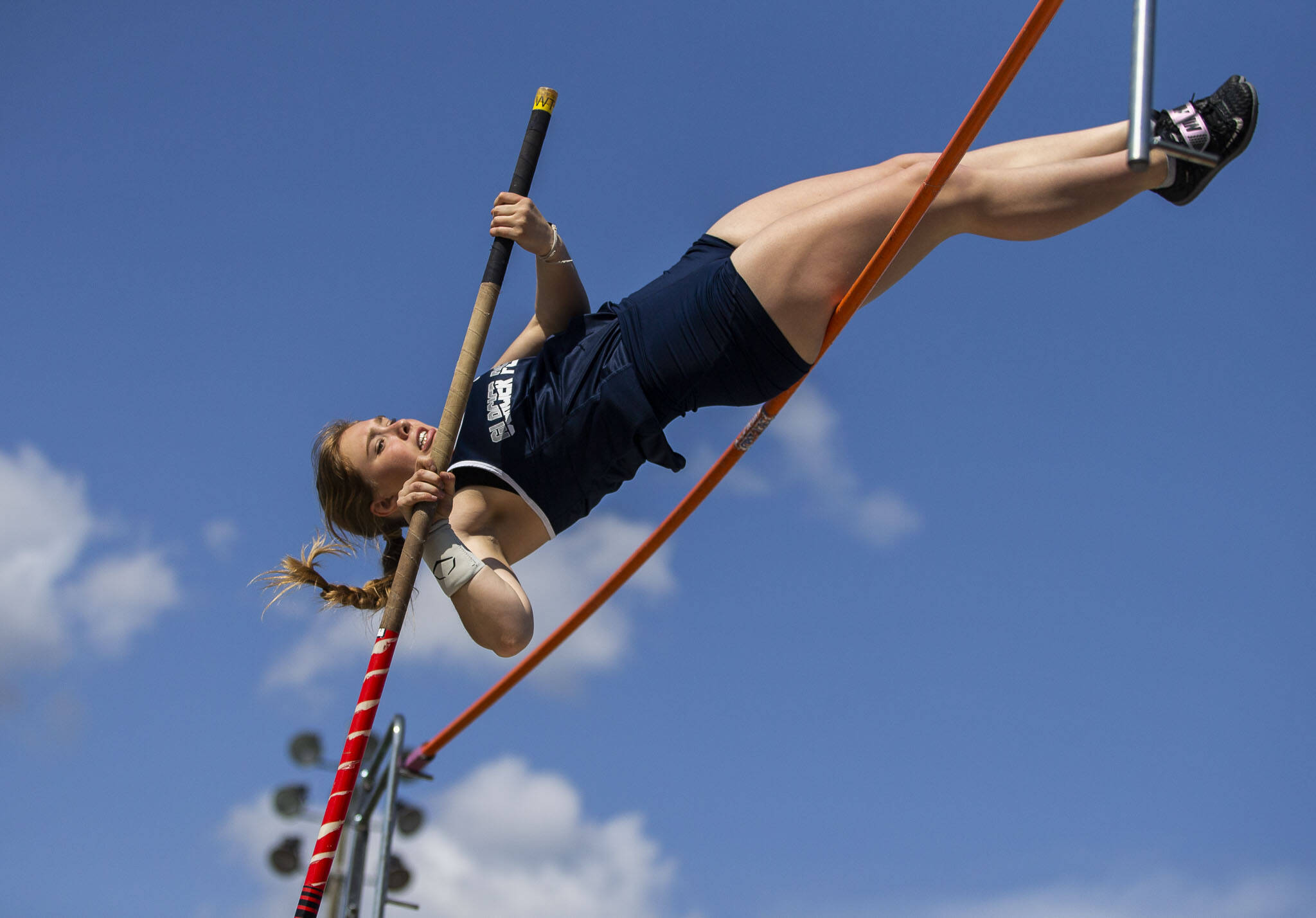 Glacier Peak girls track and field was one of three local spring sports teams to finish with the highest grade-point average in their respective classifications. (Olivia Vanni / The Herald)