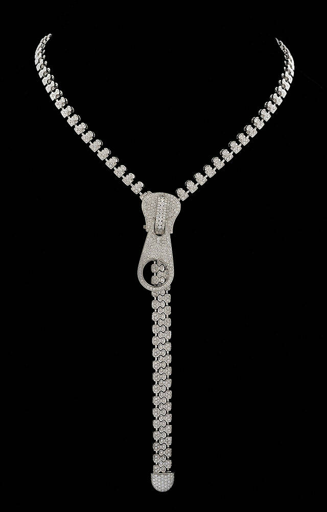 Would you believe a zipper sold for $18,450 at Morphy Auctions? What about a diamond necklace that looks and works like a zipper?