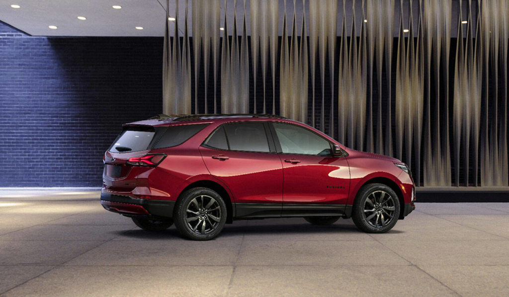 The 2022 Chevrolet Equinox has seating for five passengers, and a 29.9 square-feet cargo area. (Manufacturer photo)
