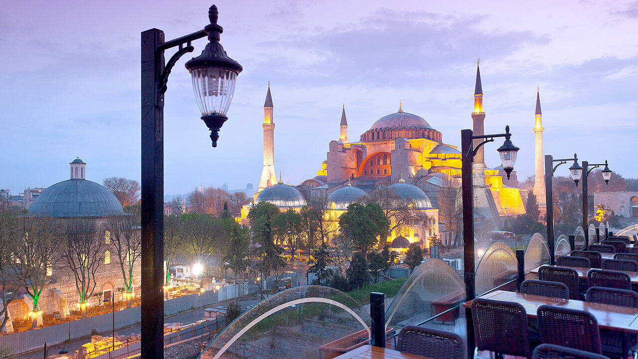 Hagia Sophia in Istanbul has for centuries been the grandest place of worship in all of Europe. (Rick Steves' Europe)