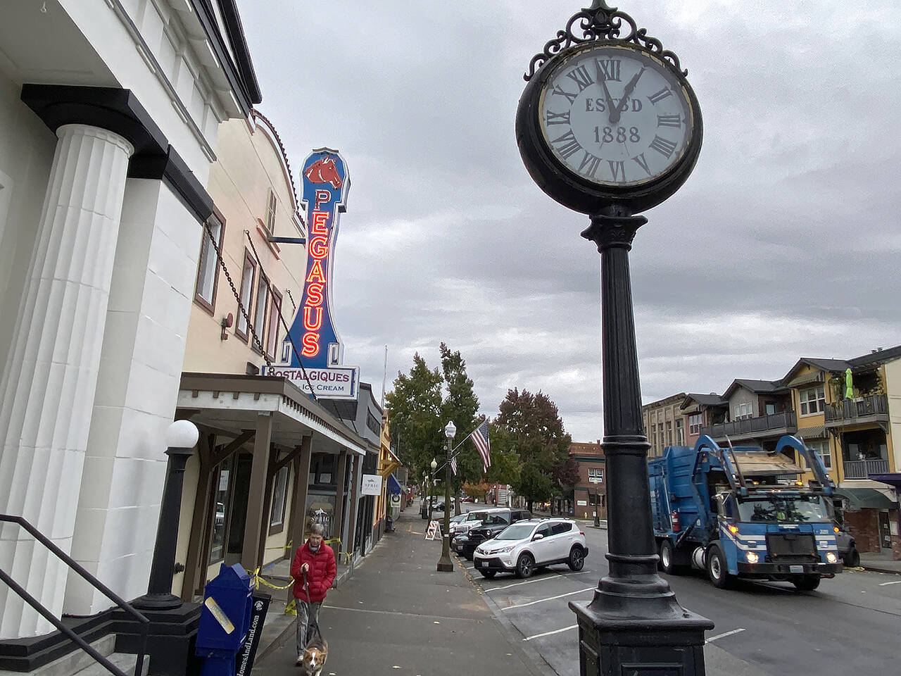 Pubs, restaurants, antique galleries and more await visitors in downtown Snohomish. (Sue Misao / The Herald)