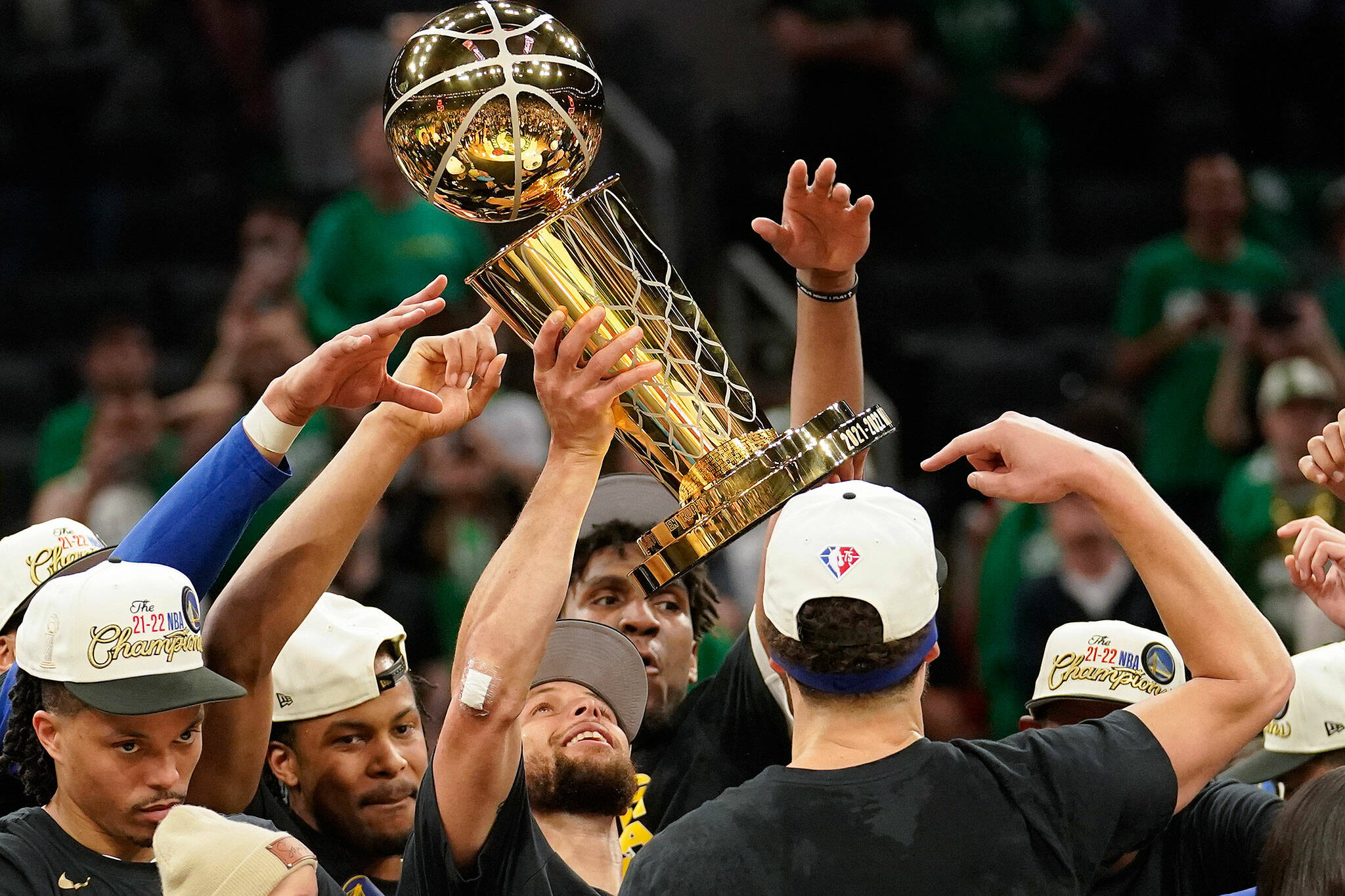 Warriors beat Celtics to win 4th NBA title in 8 years