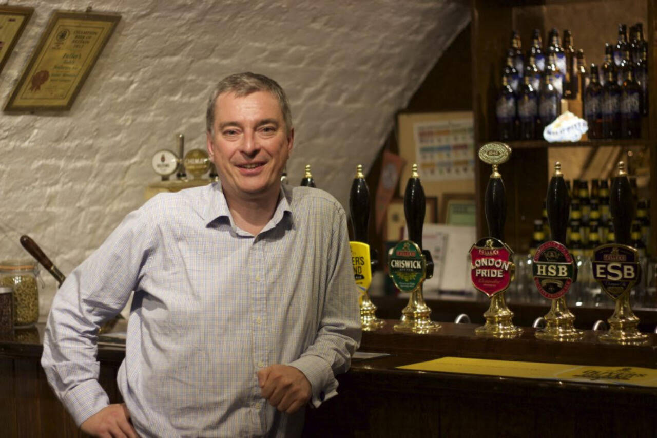 John Keeling, former head brewer at Fuller’s Brewery in Great Britain, will speak at Foggy Noggin Brewing in Bothell on July 31.