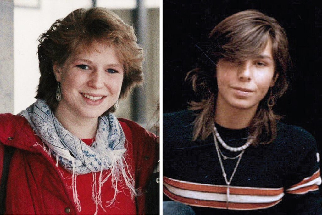 Tanya Van Cuylenborg (left) and Jay Cook. (Family photos)
