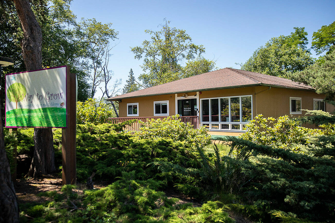 Way to Grow early learning center along Dogwood Drive on Thursday, July 14, 2022 in Everett, Washington. (Olivia Vanni / The Herald)