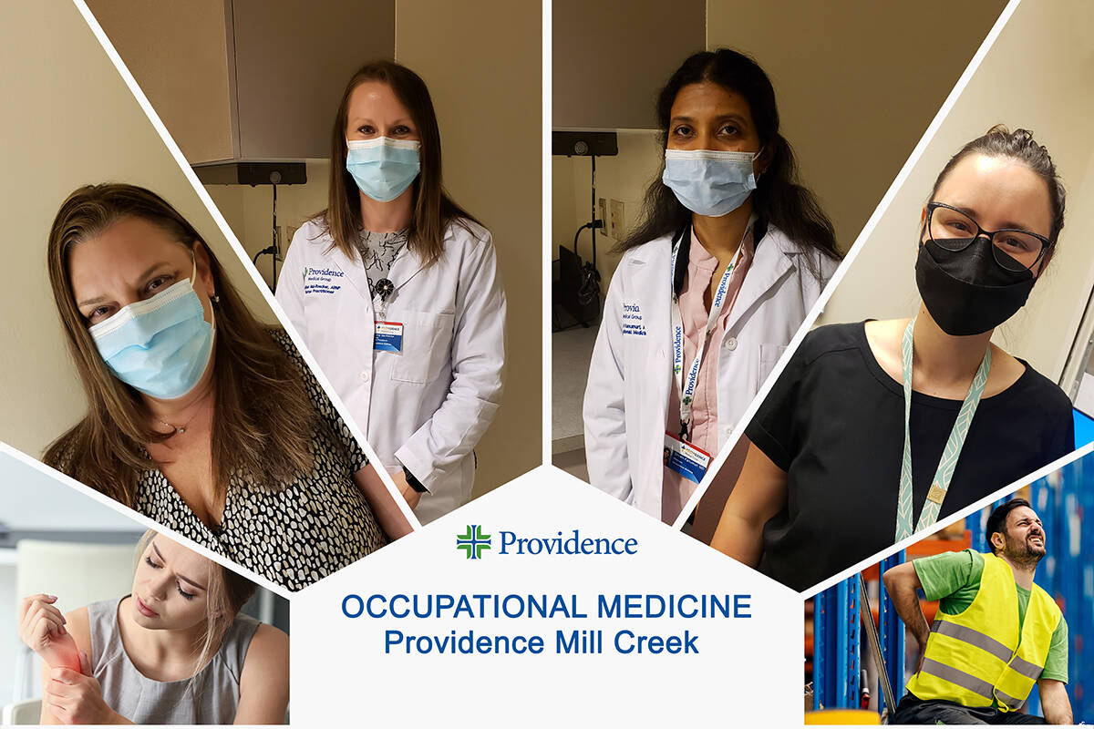 Providence Regional Medical Center Everett’s Occupational Medicine clinic in Mill Creek provides prompt, comprehensive health services.