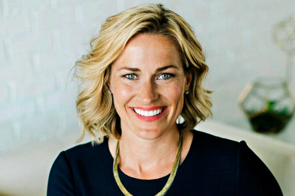 Tiffany Smiley, a Republican candidate for U.S. Senate in Washington, is challenging Sen. Patty Murray, D-Wash., for her seat. (Amber Glanville/Smiley Campaign via AP, File)
