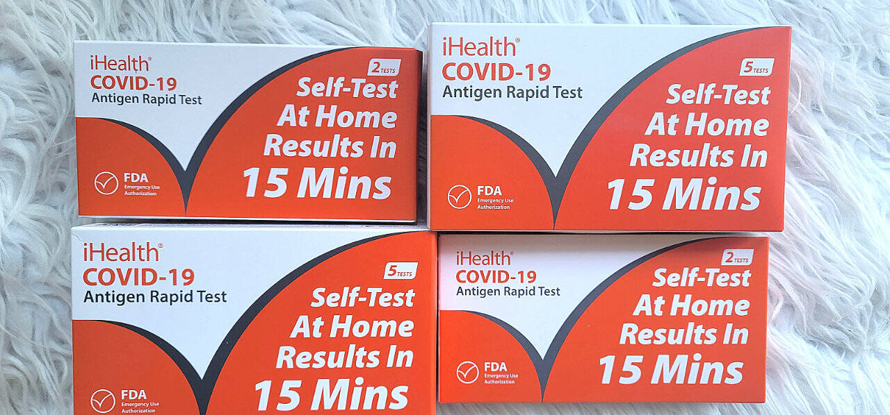 Now’s a great time to stock up on free COVID-19 tests available to Washington residents at: sayyescovidhometest.org. (Jennifer Bardsley)