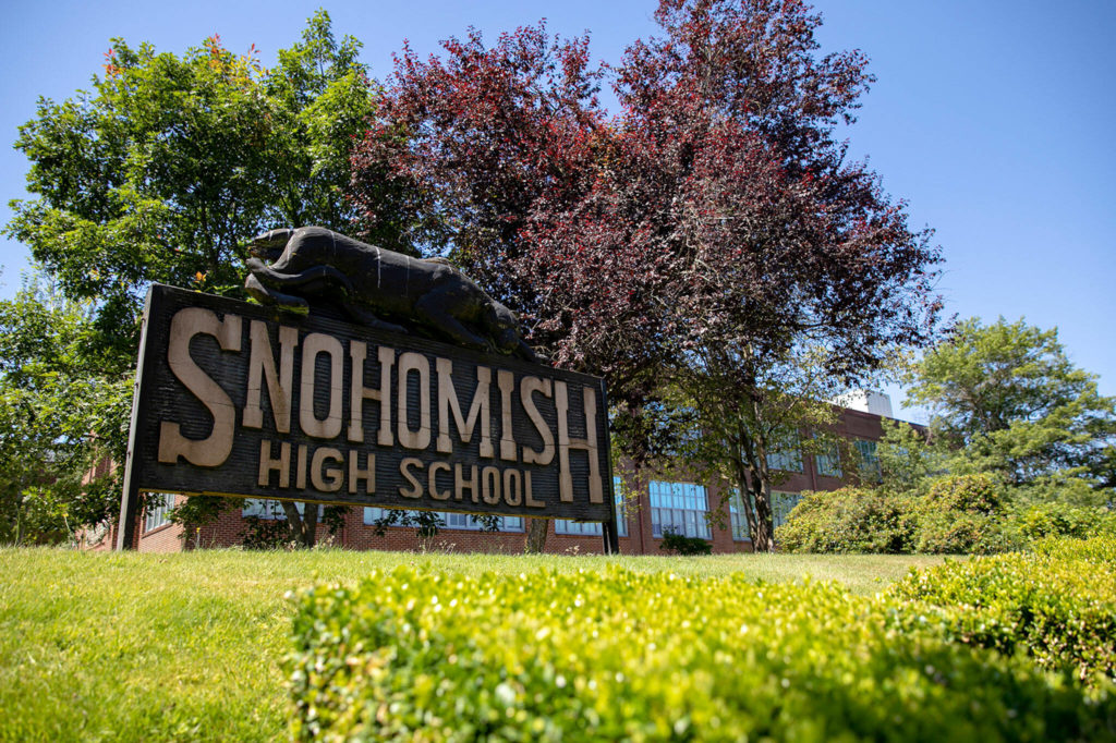 Snohomish High School is pictured Friday, July 29, 2022, in Snohomish, Washington. (Ryan Berry / The Herald)
