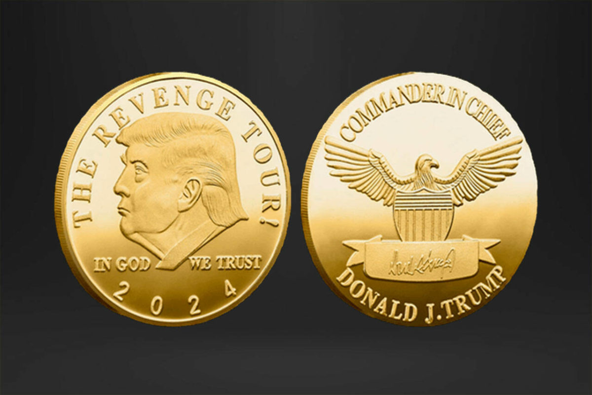 Trump 2025 Gold Plated Coin Review True Patriot Golden Trump Eagle