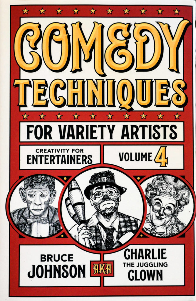 Bruce Johnson’s book cover of Comedy Techniques (Kevin Clark / The Herald)
