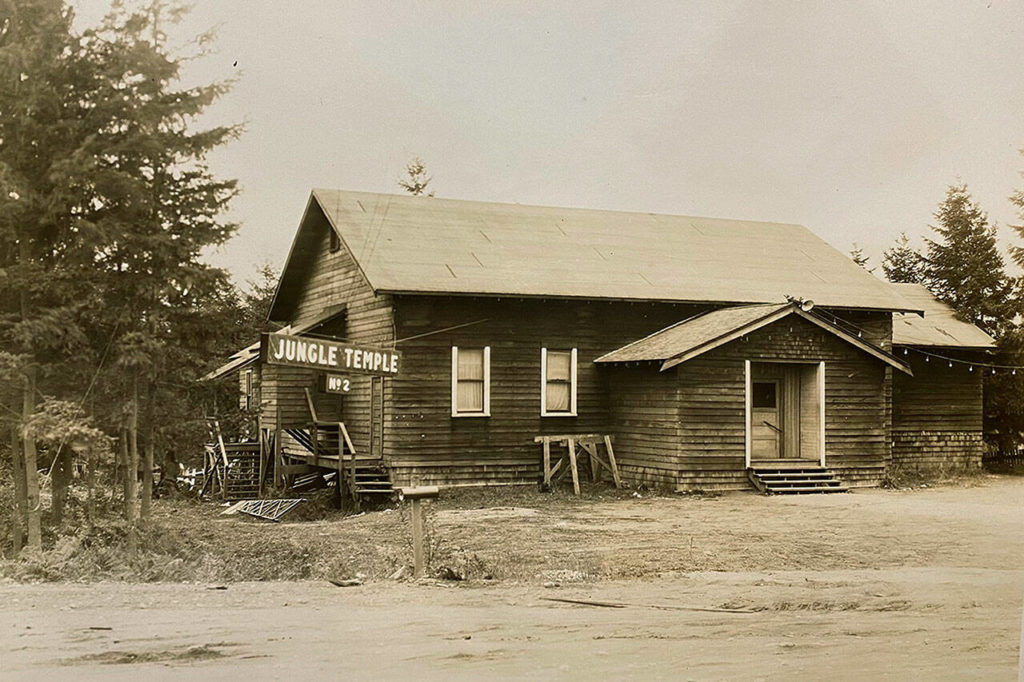 The prohibition-era roadhouse Jungle Temple No. 2 was known for its musical offerings, including regular appearances by the so called patriarch of Seattle jazz Oscar Holden. (Courtesy of Brad Holden)
