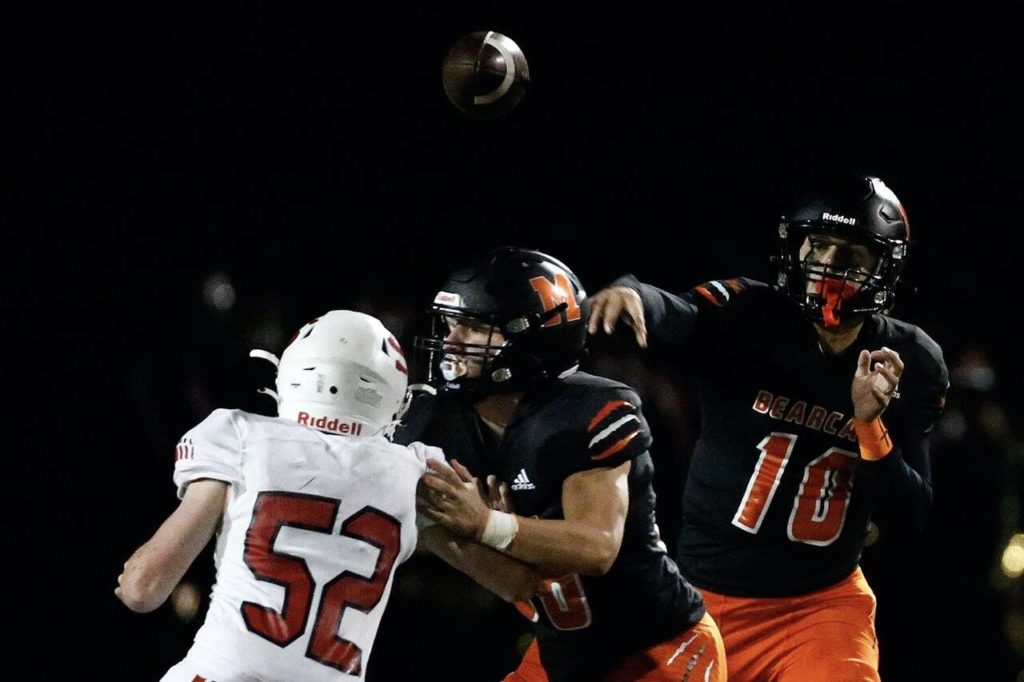 Blake Springer and the Bearcats are the Wesco 3A South favorites. (Kevin Clark / The Herald)
