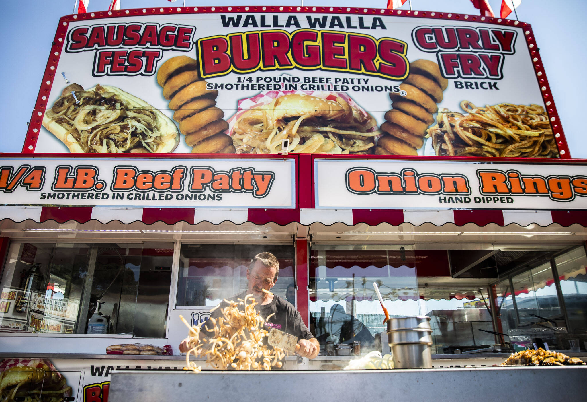 Bloomin’ onions, giant corn dogs Eat your way through the Evergreen