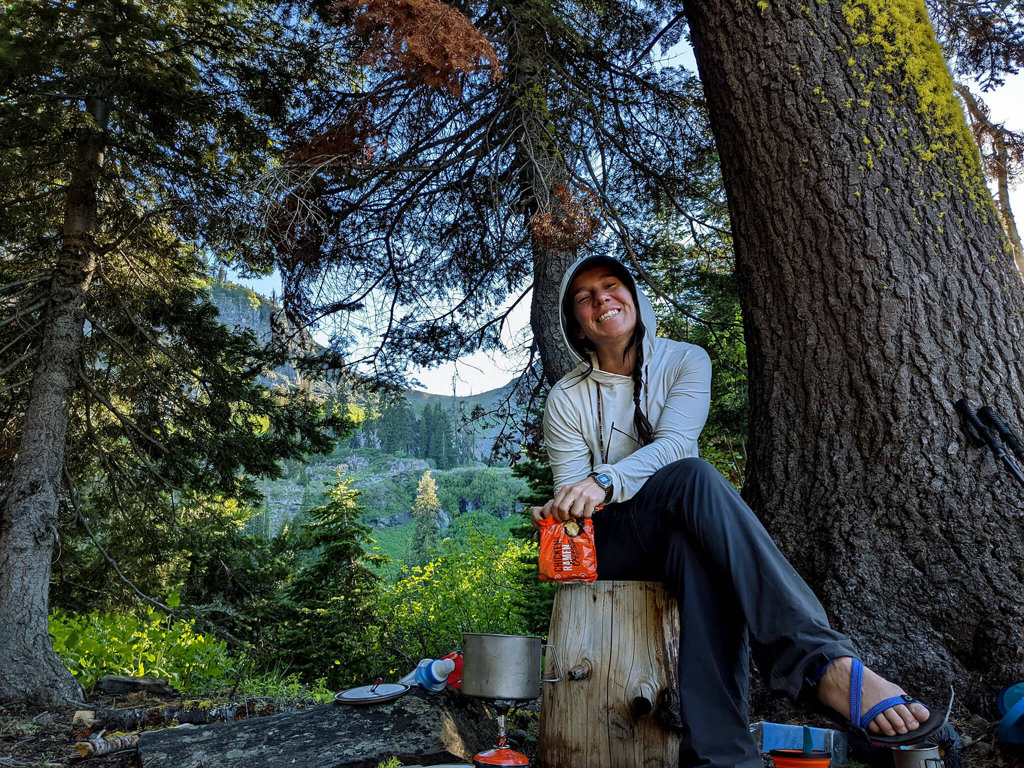 The Thru-Hiker's Diet: PCT hikers devour calories to fuel 100