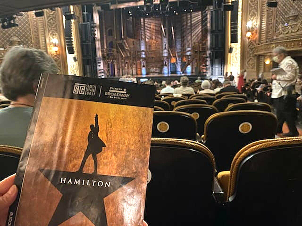 When “Hamilton” came to The Paramount Theatre, the Girl Scouts came, too. (Jennifer Bardsley)