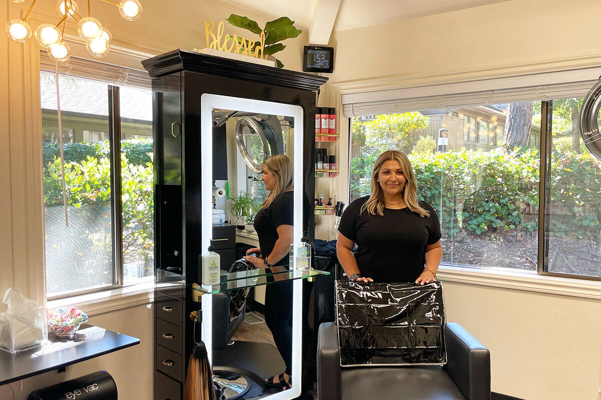Lucia Muñoz opened L Hair Studio at Executive Beauty Suites in Everett in 2020.