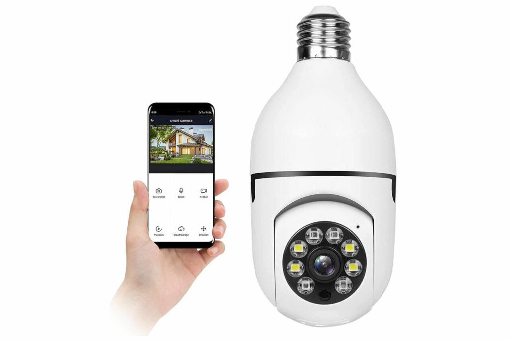 Smarty Light Bulb Security Camera Reviews (Beverly Hills Gadget Shop)