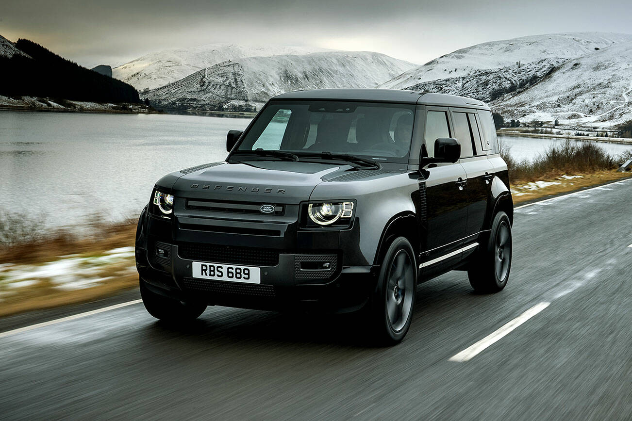 The 2023 Defender is Land Rover’s toughest and most capable SUV. (Land Rover)