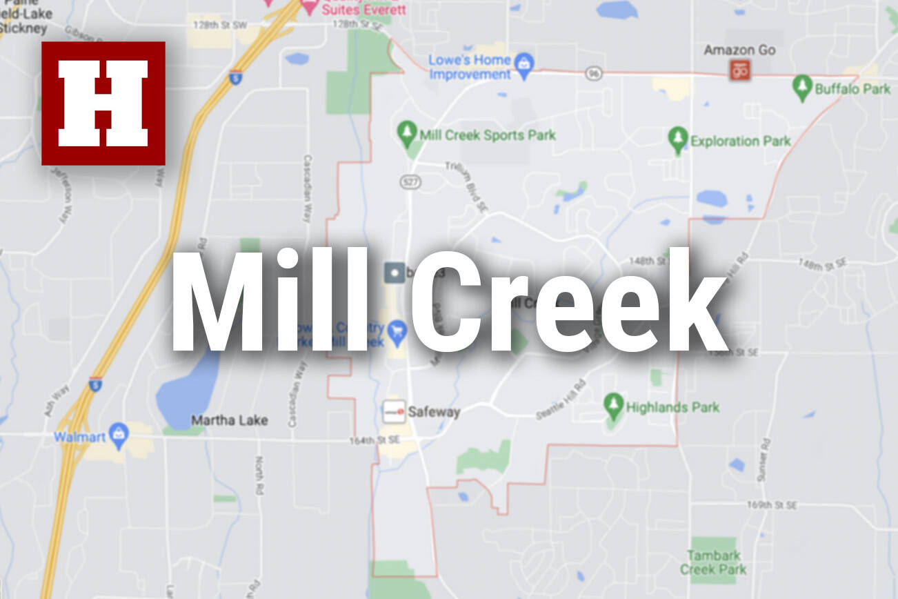 News logo for use with stories about Mill Creek in Snohomish County, WA.