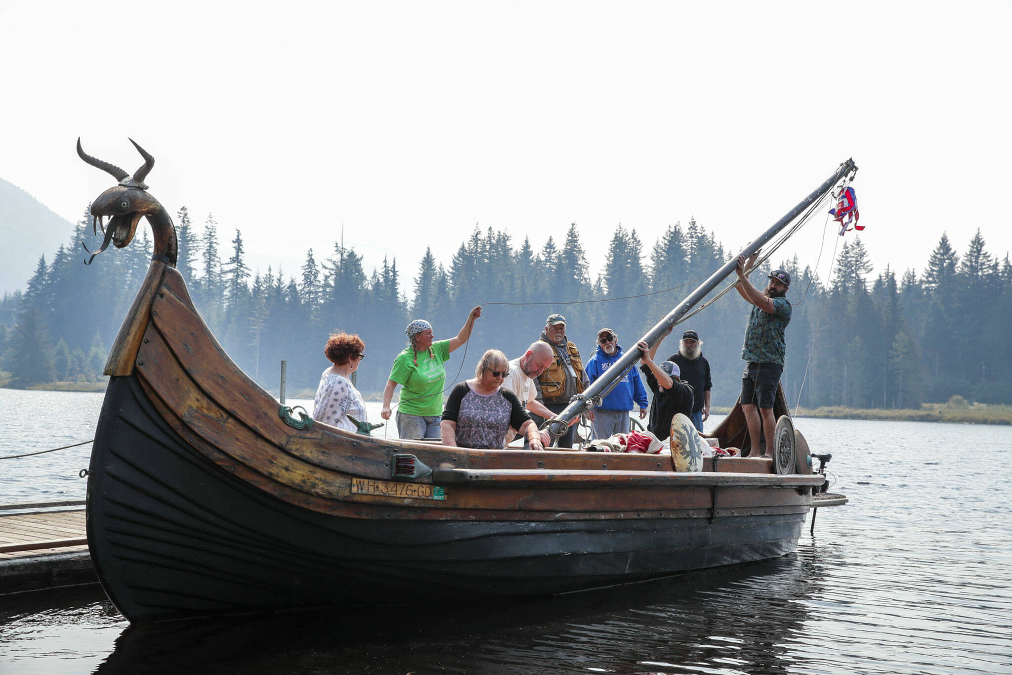 A Soundview Beer And 1 Later A Mythical Viking Ship Sails Again 