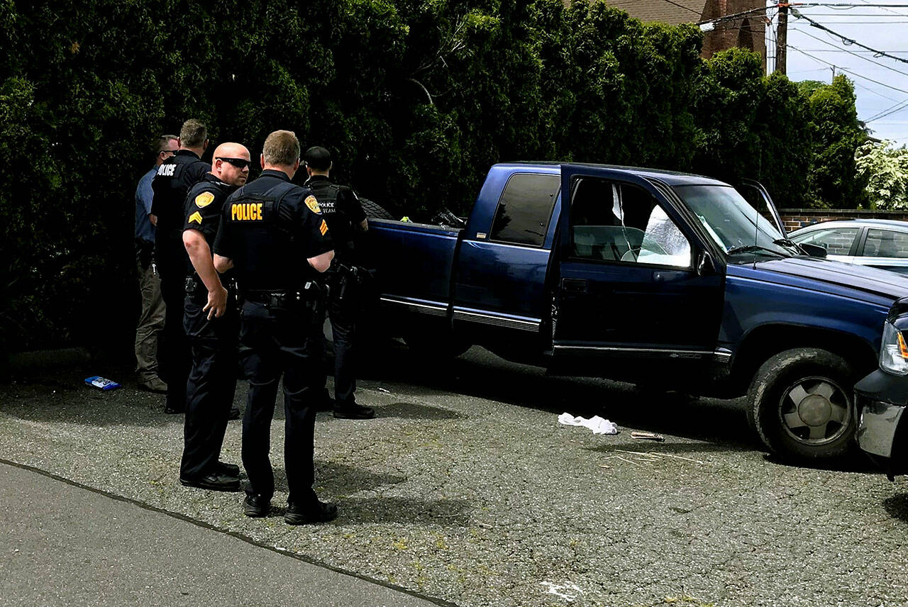 Officers working in North Everett located and arrested the suspect from a shooting in June that left two dead and one injured in the 2000 block of Lexington. (Everett Police Department)