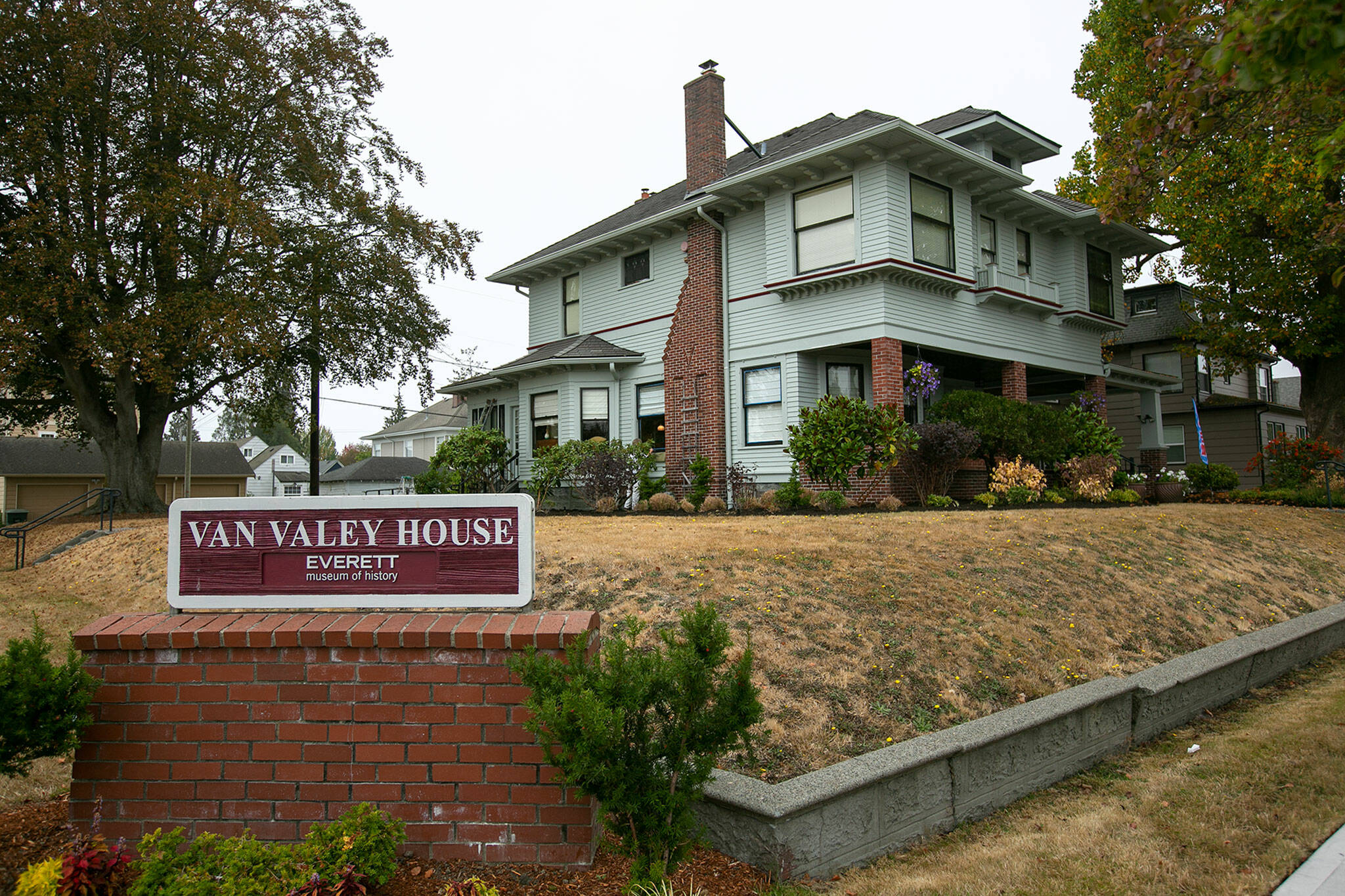 The Van Valey House’s first week open to visitors began Tuesday in Everett. (Ryan Berry / The Herald)