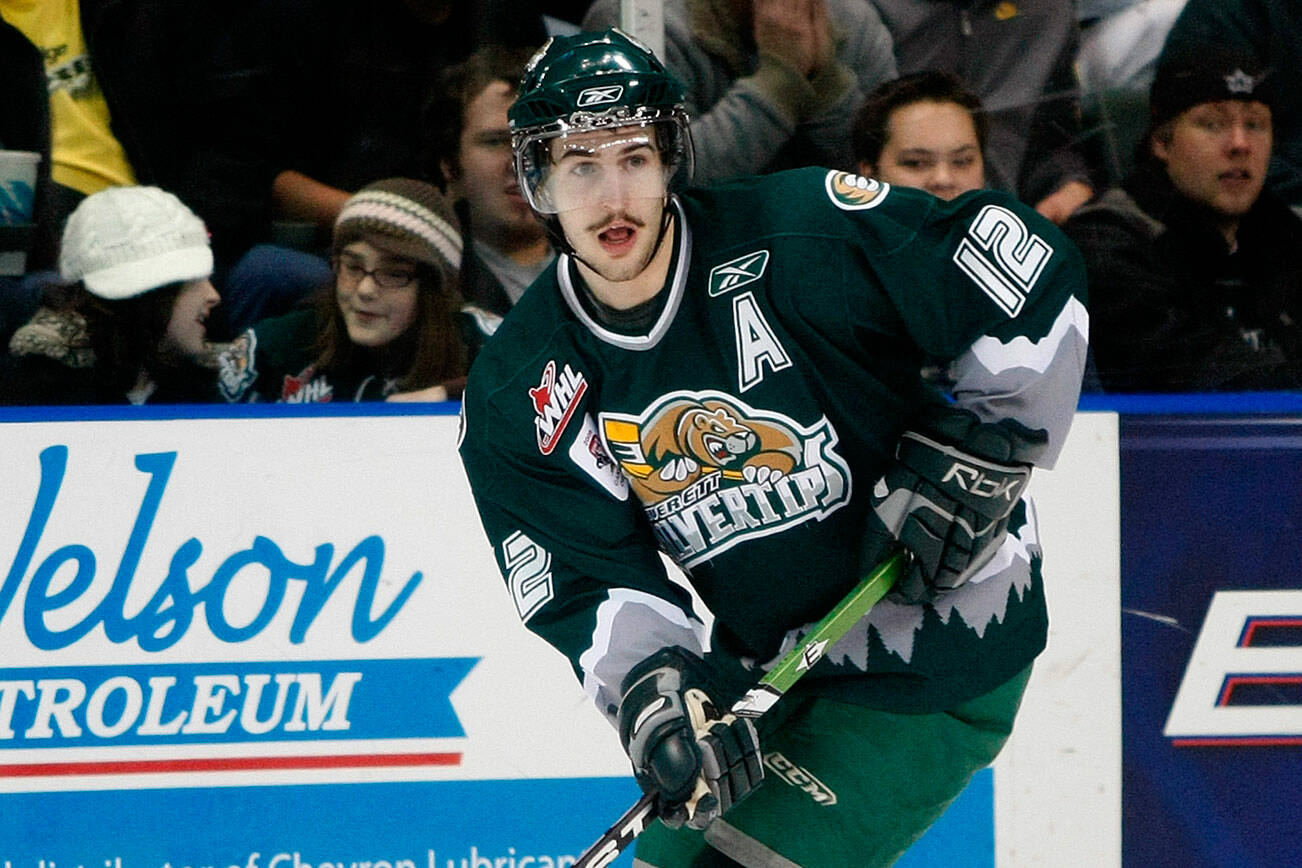 Authentic Everett Silvertips WHL jersey