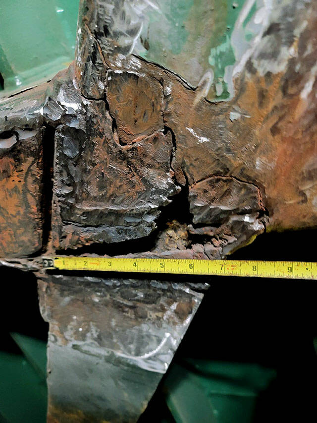 Edmonds kingston ferry trips canceled due to dock corrosion heraldnet