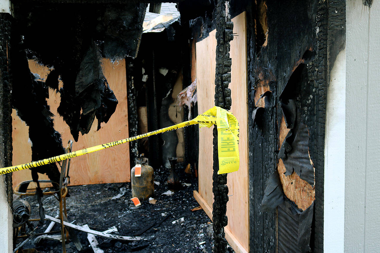 A house fire in Marysville has fire authorities warning residents to check their smoke alarms. (Marysville Fire District)