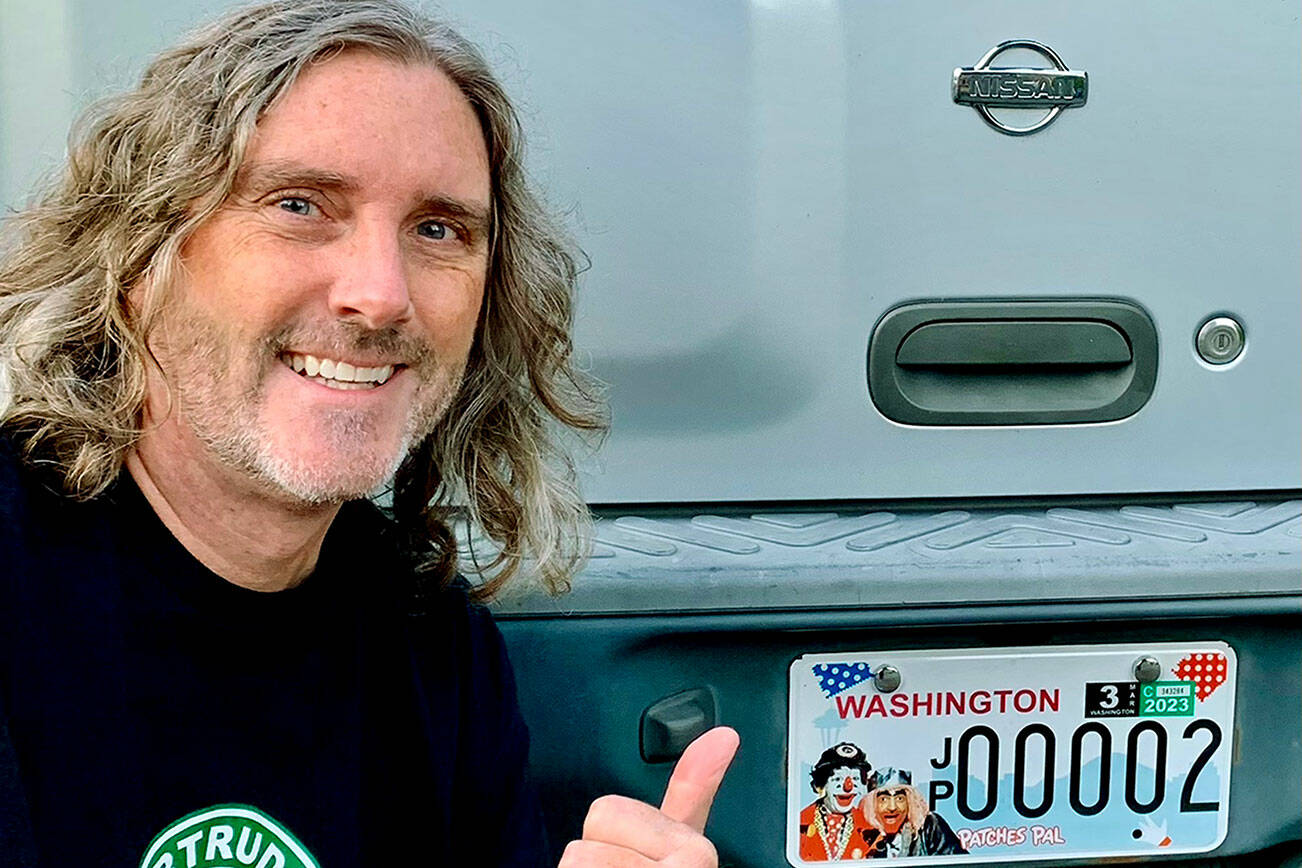 Curt Hanks designed the new JP Patches Pal license plate that took three tries to get passed in the statehouse. (Submitted photo)