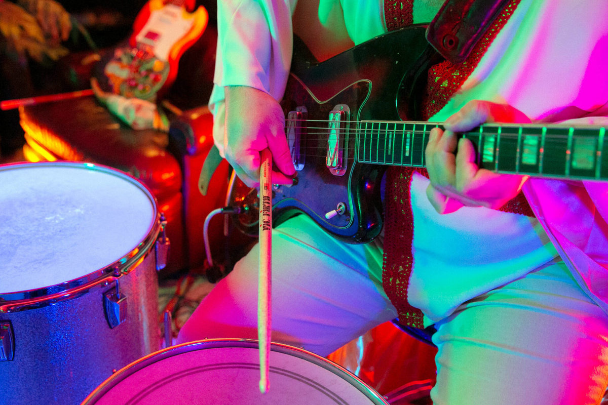 Barechested rocker of ‘Steel Beans’ enjoying sudden ride to stardom