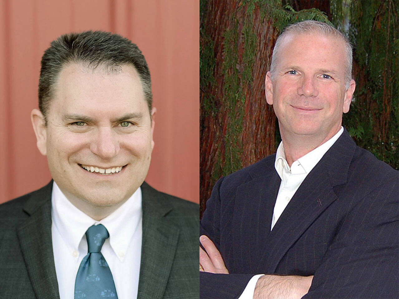 Brett Rogers, left, and Jason Cummings.