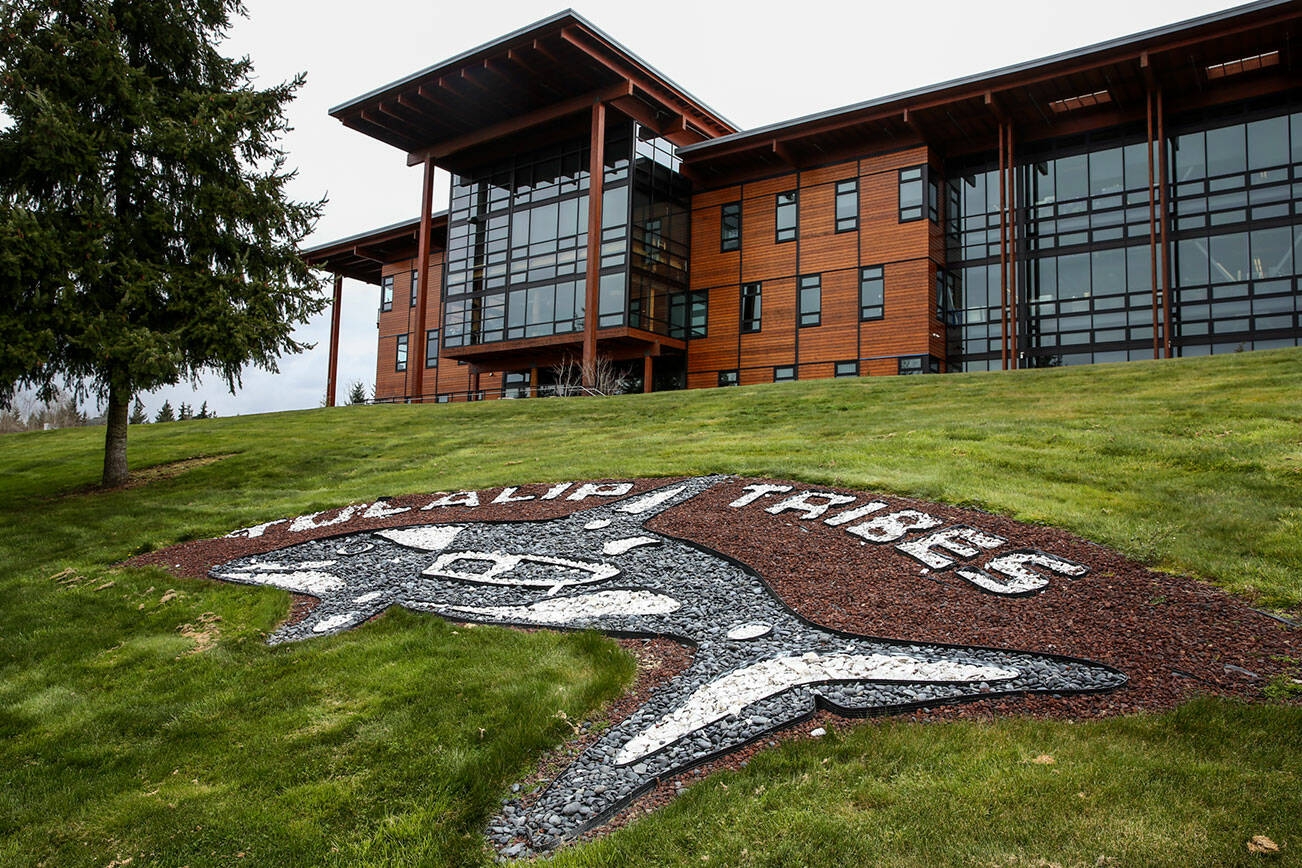 The Tulalip Tribes have joined state and local leaders in calling on residents to stay home when not performing certain essential activities. Six Tulalip Tribes members had tested positive for COVID-19, including a tribal elder who died of the disease, according to the tribes. (Kevin Clark / The Herald)
