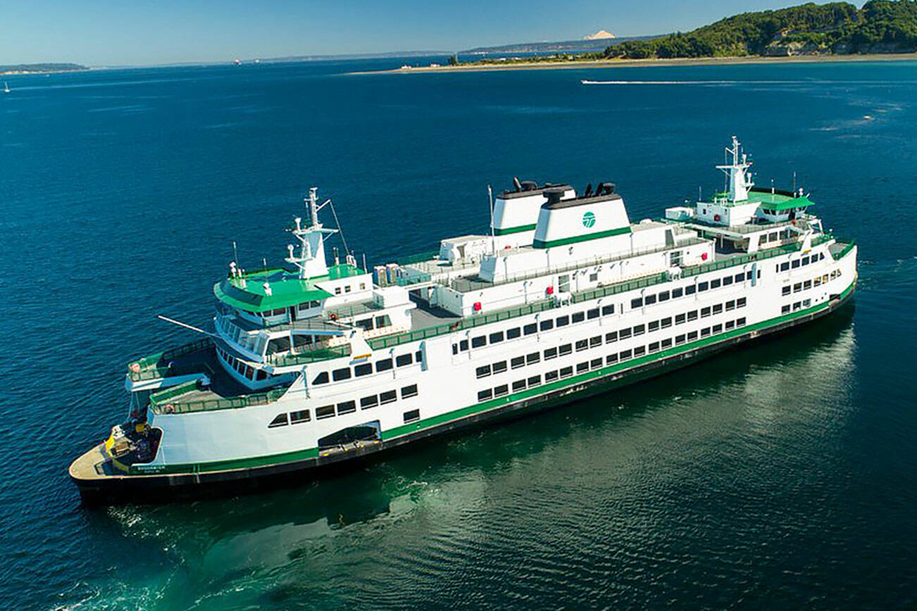 A ferryboat. (Washington State Ferries)