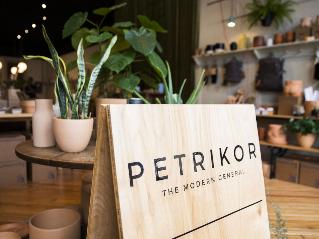 Pots and plants available at Petrikor on Sept. 15, in Everett. (Olivia Vanni / The Herald)
