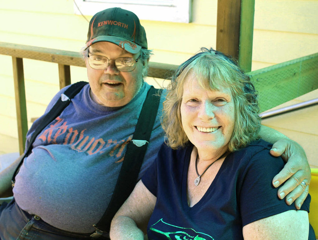 Jerry, left, and Andrea Dinsmore. (Diane Altman Jennings)
