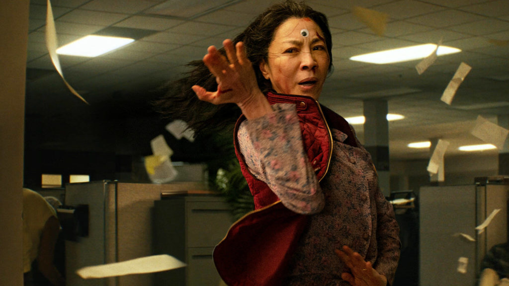 Michelle Yeoh in “Everything Everywhere All at Once.” (A24)
