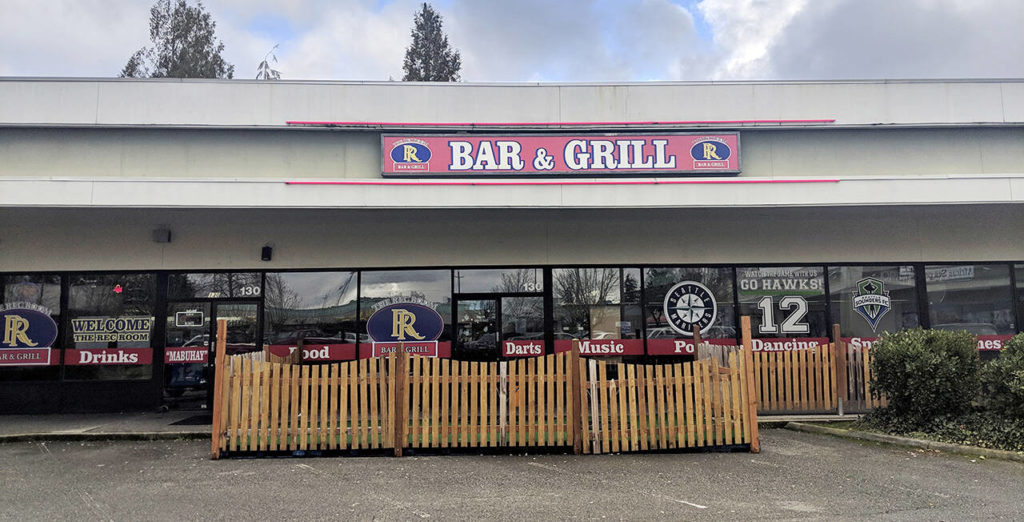 The Rec Room Bar & Grill near Lynnwood. (Zachariah Bryan / The Herald) 
