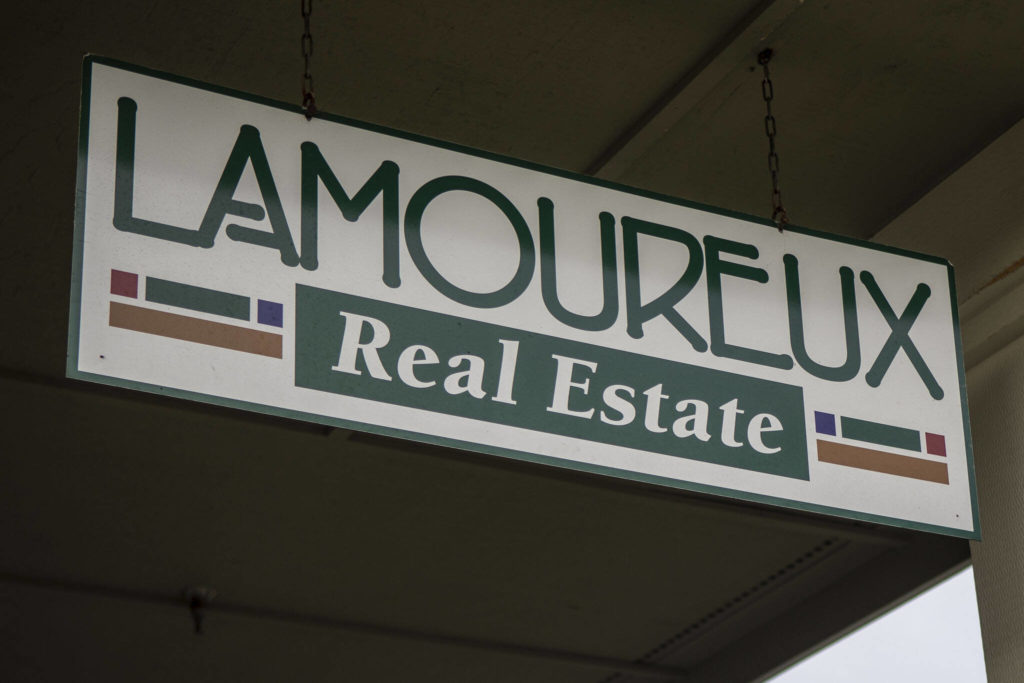 Lamoureux Real Estate at 1904 Wetmore Ave in Everett. Lamoureux, who founded Lamoureux Real Estate in 1988, is retiring after 33 years. (Annie Barker / The Herald) 

